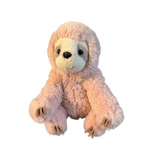 Douglas Cuddle Toys Pokie The Sloth 8" Mini Stuffed Animal Plush #4485 Pink
